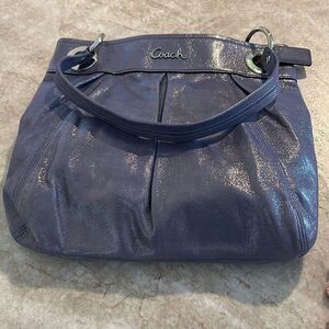 COACH Purple Shoulder Bag